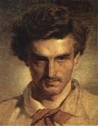 Anselm Feuerbach Self-Portrait oil painting artist